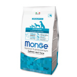 Monge adult  hypo x 2,5 kg.Salmone/tonno
