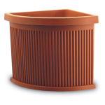 Vaso Angolare Plast Ionio Cm 35 C/sottovaso