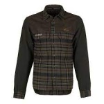 Camicia flanella con rinforzi Scozzese