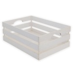 Cassetta Legno Grigia Grande