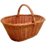 CESTINO ARTIGIANALE GRANDE IN VIMINI