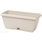 Cassetta plast cm 40 bianca c/sottocasetta