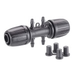 91027 Raccordo X Tubo 16 Mm + 4 Da 1/4”