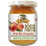 MARMELLATA BIO PESCHE ITALIANE 230GR.