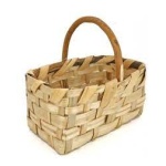 Cesto castagno rett.40×28
