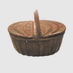 Cesto Funghi C/coperchio Non Colorato