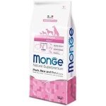 Monge Monop.adult X12 Kg.pork/rice/potatoes