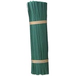 Legaccio plastica verde 30 cm.